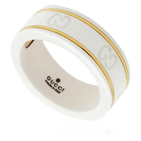 Gucci - Icon ring in yellow gold size 7 1/4