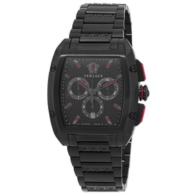 Versace - Dominus Chronograph Quartz Black Dial Men's Watch