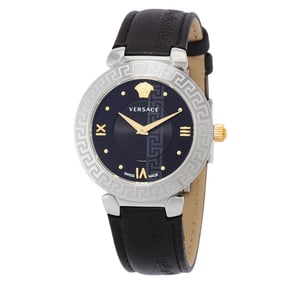 Versace - Daphnis Quartz Black Dial Ladies Watch