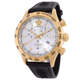 Versace - Hellenyium Chronograph Quartz Silver Dial Men's Watch