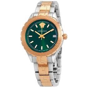 Versace - Quartz Green Dial Ladies Watch V1205 0016