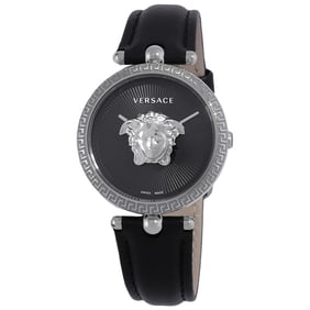 Versace - Palazzo Empire Quartz Black Dial Ladies Watch