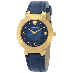 Versace - Daphnis Quartz Blue Dial Ladies Watch