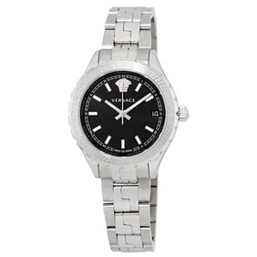 Versace - Hellenyium Black Dial Ladies Watch V1202 0015