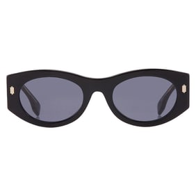 Fendi - Blue Oval Ladies Sunglasses