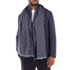 Fendi - FF Jacquard Wool Scarf