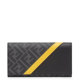 Fendi - Diagonal Logo-Print Continental Wallet