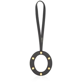 Burberry - Studded Leather Alphabet O Charm