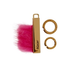 Fendi - Gold Ladies Bag Charms Letter I