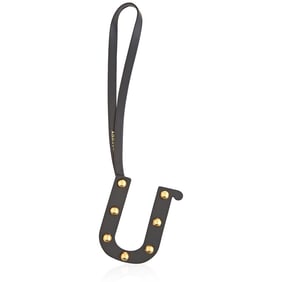 Burberry - Studded Leather Alphabet U Charm