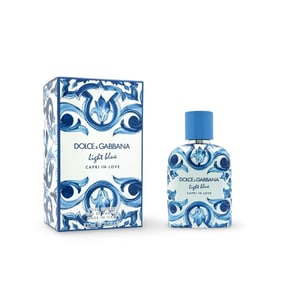 Dolce & Gabbana - Men's Light Blue Capri In Love EDP Spray 3.4 oz Fragrances