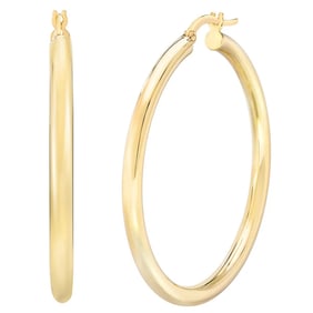 14kt Gold Hoop Earrings