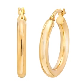 14kt Gold Hoop Earrings