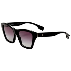 Burberry - Arden Women's Black Cat-Eye Sunglasses