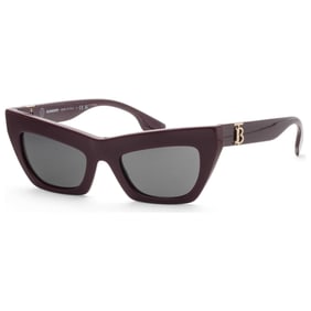 Burberry - Women's Red Cat-Eye Sunglasses