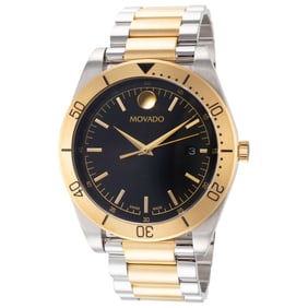 Movado - Sport Quartz Black Men's Watch