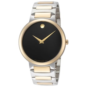 Movado - Temo Quartz Black Men's Watch