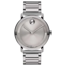 Movado - Bold Quartz Silver Men's Watch