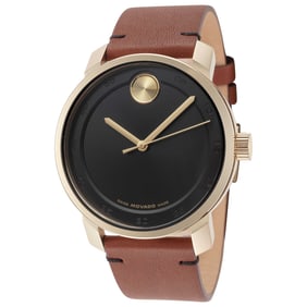Movado - Bold Quartz Black Men's Watch