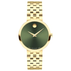 Movado - Museum Quartz Green Women's Watch