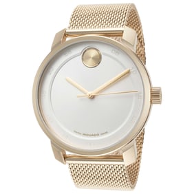 Movado - Bold Quartz Silver Men's Watch