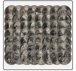 2010-2021 National Park Quarter Set 56 Coins Uncirculated-60