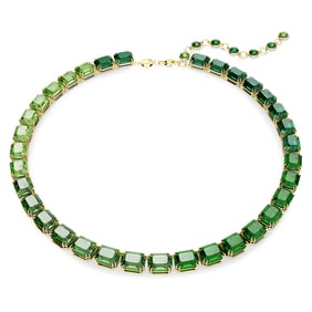 Swarovski - Millenia Gold-Plated Tennis Necklace