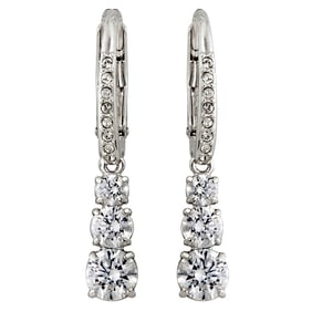 Swarovski - Attract Trilogy Pierced Earrings