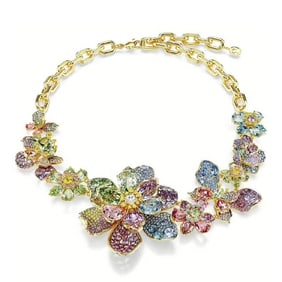 Swarovski - Idyllia Multicolored Flower Necklace
