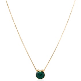 Swarovski - Bella Gold-Tone Plated V Pendant Necklace