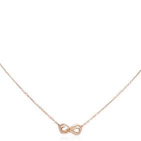 Swarovski - Hyperbola Pendant Pave Rose Gold Shiny White