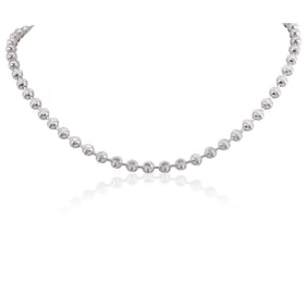 Gucci - Ladies Boule Choker Necklace In Silver, Size XXL