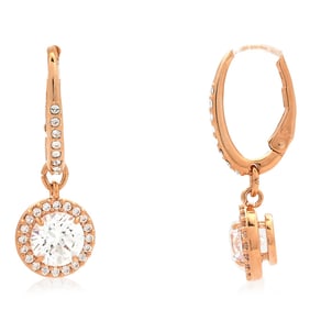 Swarovski - Ladies Constella Round Cut Crystal Drop Earrings