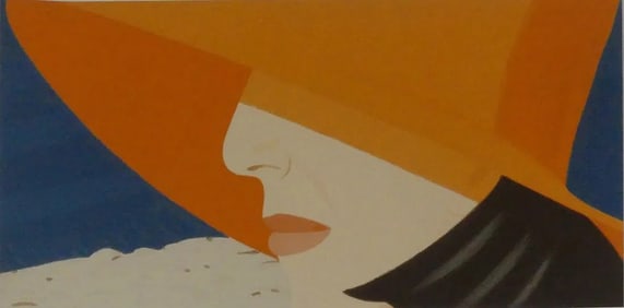 ALEX KATZ 'ORANGE HAT' PRINT, After