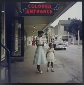 GORDON PARKS 'COLORED ENTRANCE, DEPARTMENT STORE'