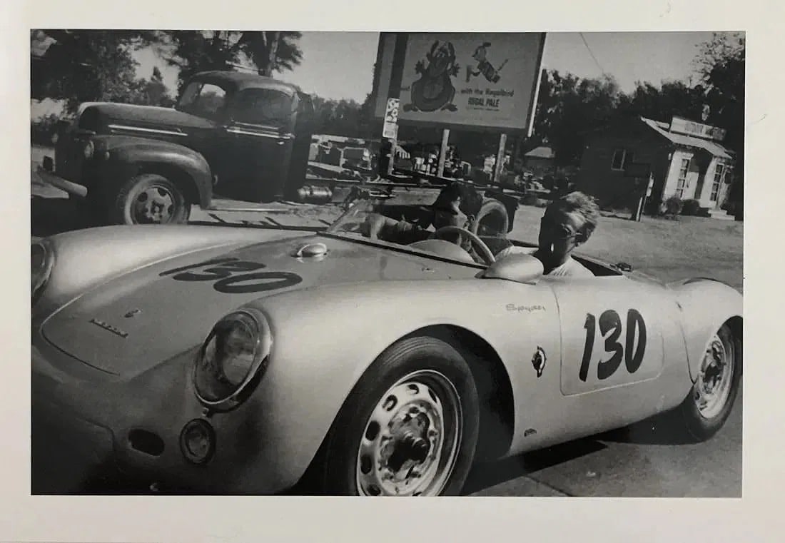 Sanford H. Roth - James Dean Porsche 550 Spyder 1955: September 30, 1955 , Silver gelatin, a later printing, 7 1/2" x 11 1/2" inches
