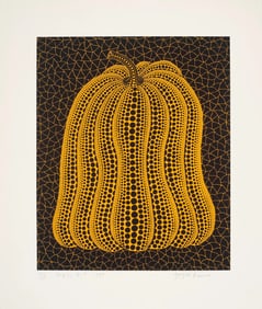 YAYOI KUSAMA (B. 1929) Pumpkin MT, After