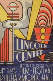 Roy Lichtenstein "Lincoln Center" Print, After