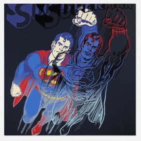 After Andy Warhol, Superman, After