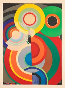 SONIA DELAUNAY (1885-1979) Automne Print, After