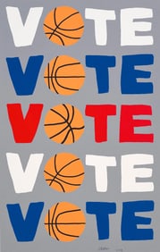 JONAS WOOD (B. 1977) Vote, After