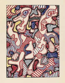 Jean Dubuffet (French, 1901-1985) Affairements, After