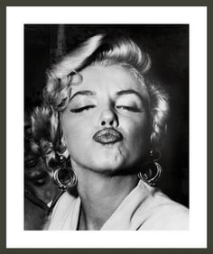 Weegee (Austrian-American, 1899-1968) Marilyn Monroe Print