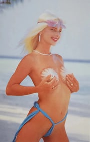 Riccardo Schicchi (Italian, 1953-2012) Cicciolina Bare Print