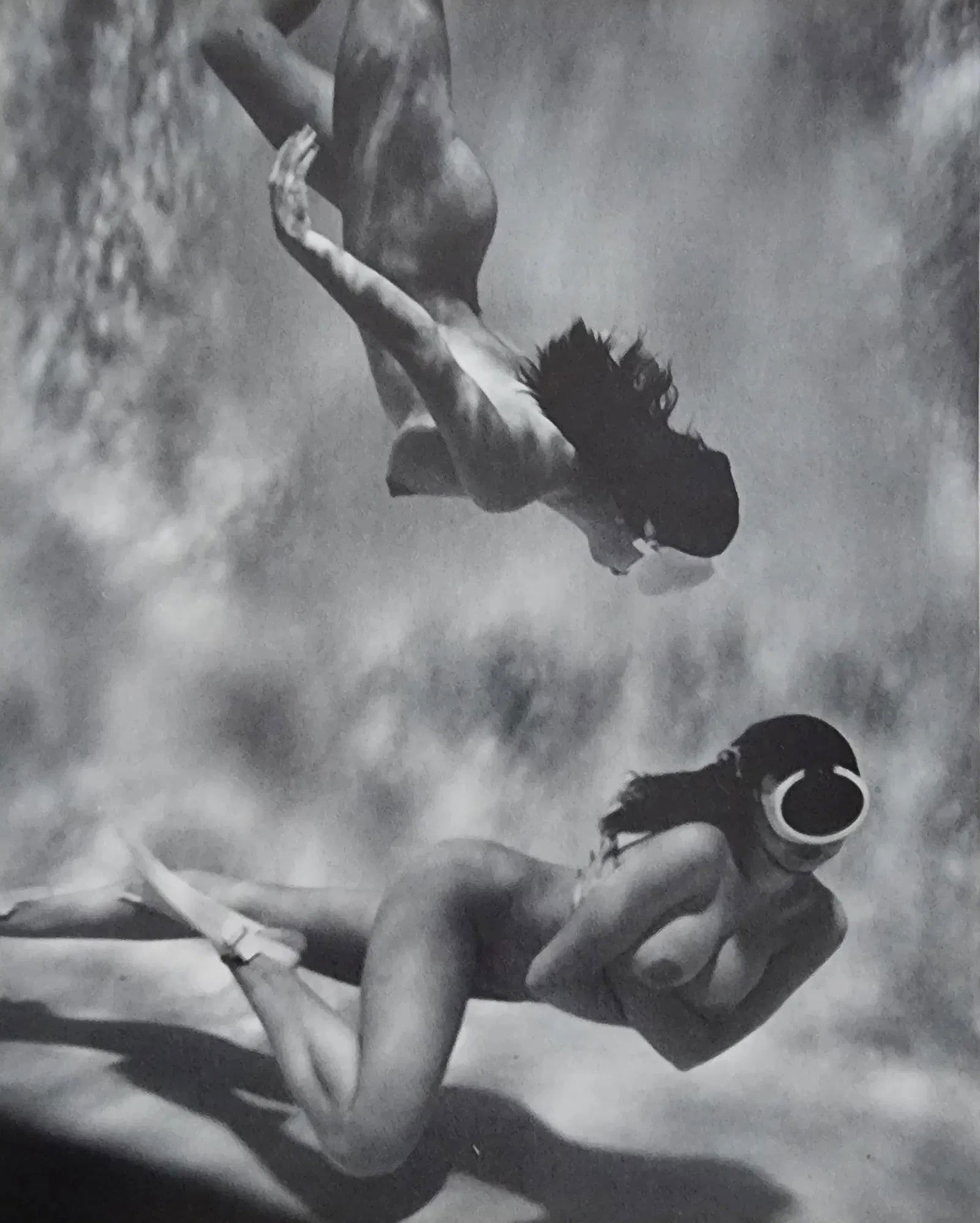 Andre De Dienes (Hungarian-American, 1913-1985) Print: Sun-Warmed, 1965. 11.00 x 8.00 inches. Printed in 1965, United Kingdom. Mounted to foam board
