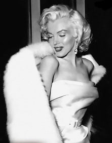 Marilyn Monroe glossy photo print