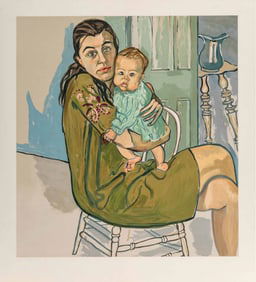 Alice Neel (American, 1900-1984) Mother & Child, After