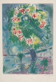 Marc Chagall Couple et Poisson, Nice et la Côte d'Azur, After