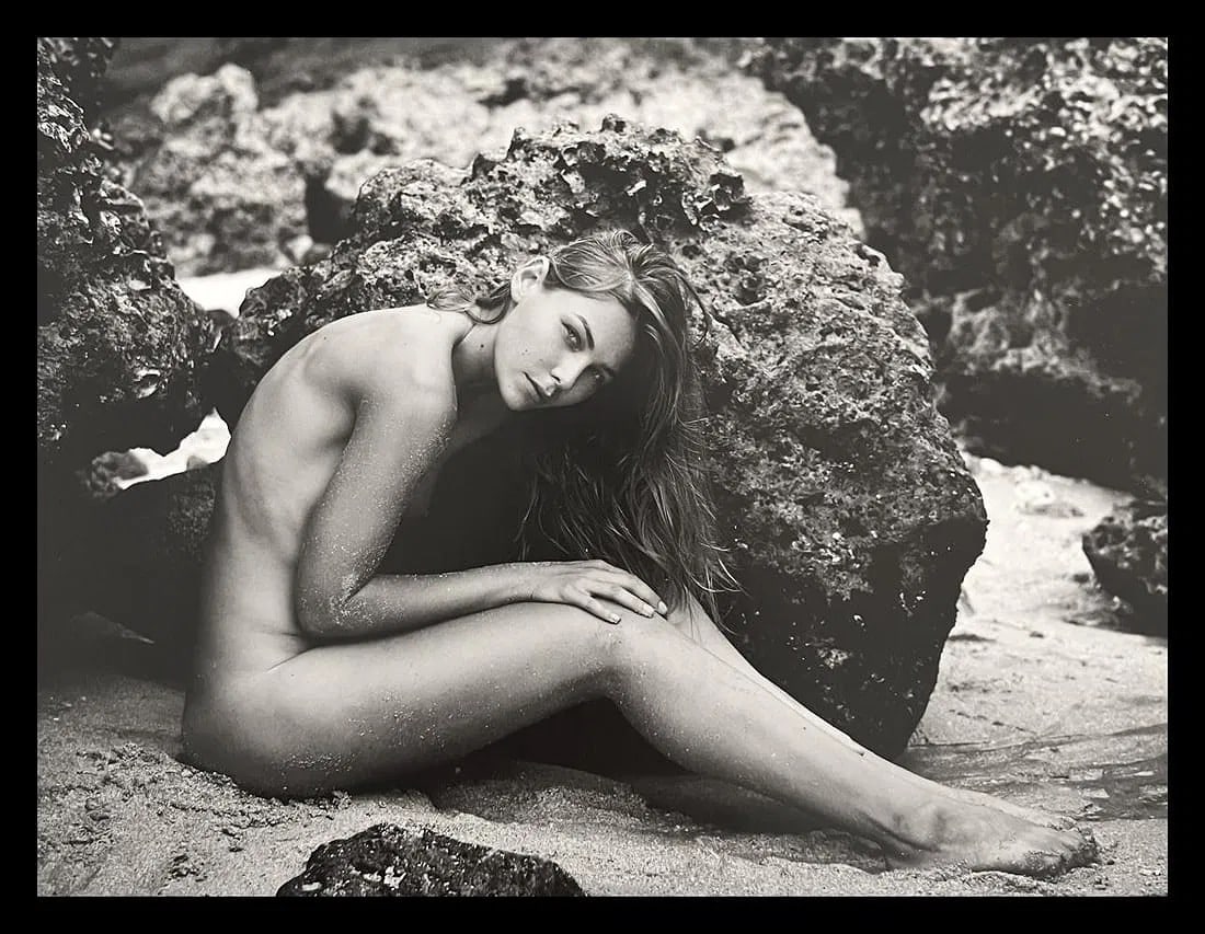 Marc Lagrange, Water Nymph, 2000's: Measures 10 x 8 inches, photo print on glossy paper, mounted to foam board