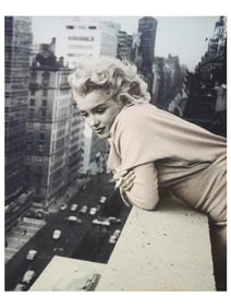 ED FEINGERSH MARILYN MONROE ON THE ROOFTOP PHOTO